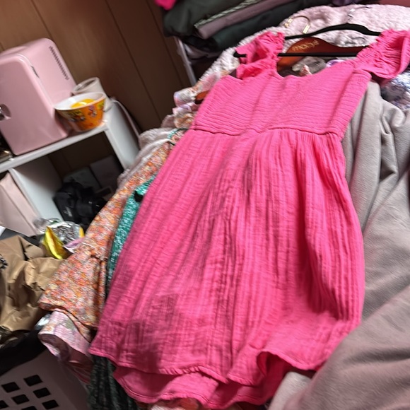 Hollister Pink Shorts Dress - Picture 5 of 5